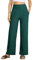 WILLIT Yogahose Damen Weites Bein Sporthose Hohe Taille Yoga Hosen Bauchkontrolle Schlaghose Freizeithose Frauen Jogginghose mit Taschen 28 Grün M