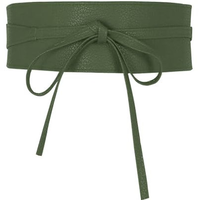 Glamexx24 Damen Taillengürtel, Breiter Obi gürtel Klassischer Wickelgürtel, Breiter Gürtel für Kleid Damen