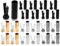 Lhbwhiz 20 Paare kordelenden,metall Kordelstopper,Rope Lace Kordel Endstück,Schnürsenkelkopf,Verschlusskappen Schnüre Ende,Schnürsenkel Endkappen,Schnürsenkelspitzen,Für Schnürsenkel Zubehör(4 Farben)