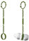 ETETOO Cup Catcher Baby - hält baby flasche Boden fern - ideal für Kinderwagen, Hochstühle & mehr - lebensmittelechtes Silikon für Babys & Kleinkinder - 2 Packs – grüner
