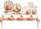 69pcs Christmas Party Tableware Plastic Table Cloth,Paper Plates Napkins Serviettes and Cups,Merry Christmas Decorations Santa Snowman Dinnerware Set for Winter Holiday Xmas Party Table Decorations