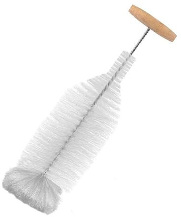 Ensemble de goupillons 35 cm, résistants aux Rayures, pour Eau, Soda et biberons, Blanc Pur (1 pièce)