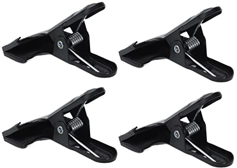Wide Mouth Heavy Duty Metal Spring Clamps, Wide Mouth for Woodworking, Anti Slip A Clips for Photography