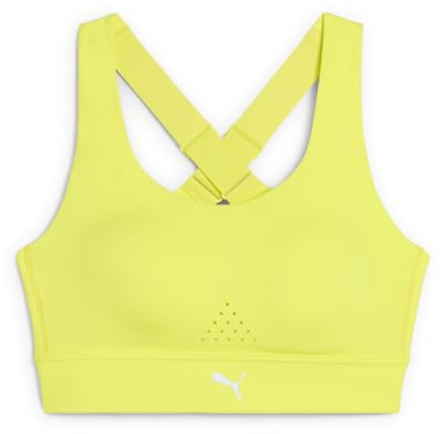 PUMA Damen PWRbreathe Run BH XS Lemon Sherbert Yellow
