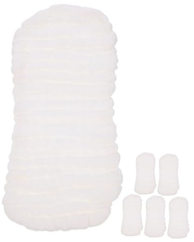 BESTonZON 6pcs Washable Cloth Diapers Liners Soft Cotton Breathable Diaper Inserts