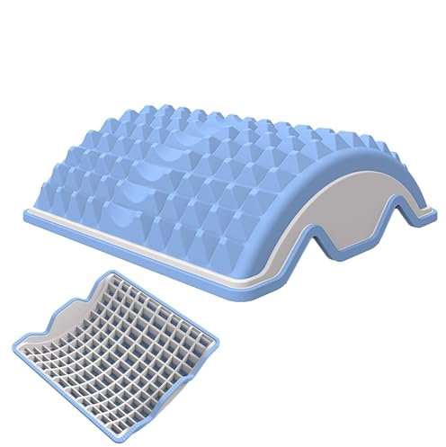 Generisch Rückhalter, unterer Rückenlager,Nackenmassagegerat - Hals- und Rückendehnungskissen, Beschwerdenlinderlöser Lendenwirbelsäurebrett