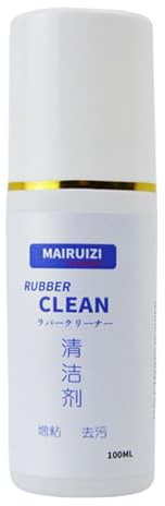 Tischtennisgummi-Reiniger Reinigungsspray für Tischtennisbeläge Reinigungssprühflasche die Tischtennisreinigung, 100ml Flasche