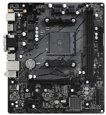 Schede madri Fit For ASRock B550M-HDV Ryzen 5 5600 5600G 5700X3D 5800X CPU DDR4 4733 MHz 128 GB PCIe4.0 NVME M.2 MATX AM4 Scheda madre