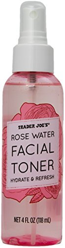 Rose Water Facial toner idratare e Refresh by Trader joe' S