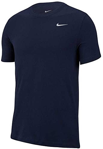 Nike Dri-Fit Fitness-T-Shirt Für Herren, Obsidian/Matte Silver, AR6029-451, S