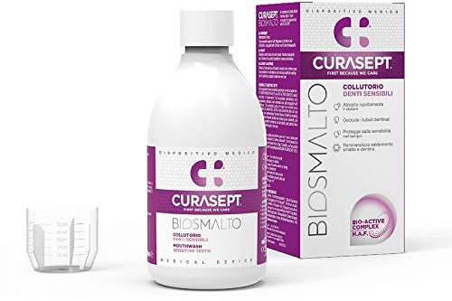 PROMO 2 CONFEZIONI CURASEPT BIOSMALTO COLLUTORIO DENTI SENSIBILI 300+300 ml