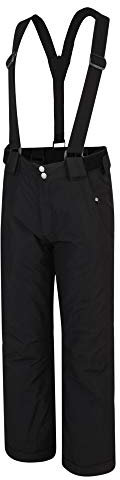 Dare 2b Unisex Kinder Motive Pant Waterproof And Breathable High Loft Insulated Ski Snowboard Salopette Trousers Lifthose, Schwarz, 14 EU