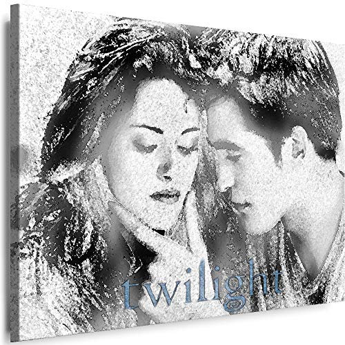 Myartstyle - Bilder Twilight 60 x 40 cm Leinwandbilder XXL - 1 Teilige Wandbilder Film Popular Movies Kunstdrucke w-P-2020-53