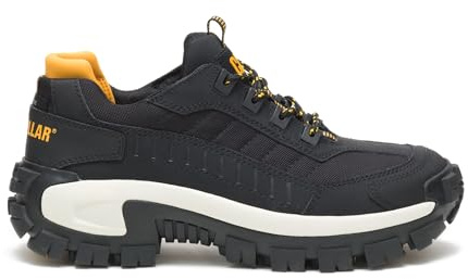 CAT Footwear Men's Invader Steel Toe Work Shoe, Black/Full Moon, 9