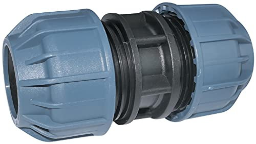 AERZETIX - C51162 - Manicotto/raccordo di riparazione a compressione Ø32mm 10 bar per tubo acqua - connettore/riparatore per tubo giardino/irrigazione - in polipropilene