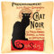 VON LILIENFELD Kissen Kunst Motiv Chat Noir Katze Dekokissen 40 x 40 cm Sofakissen Deko Haus Wohnzimmer Kissenbezug mit Füllung beidseitig Bedruckt