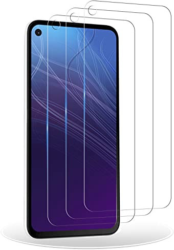 CNXUS Glasfolie Schutzfolie für Google Pixel 4A, [3 Stück] [Frei von Kratzern Fingabdrücken] [9H Härte] [HD-Klar] Glasfoliefolie Displayschutzfolie für Google Pixel 4A