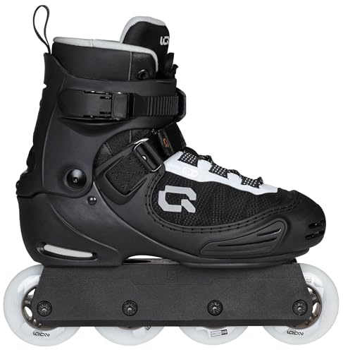 IQON Inline Skate AG 30 Lite, für Urban Skating, für Männer und Frauen in schwarz