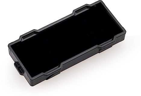 Ersatzkissen 6/9511 tinte für Selbstfärbestempel Trodat Printy 9511-5 Farben erhältlich (6/9511A - Schwarz)