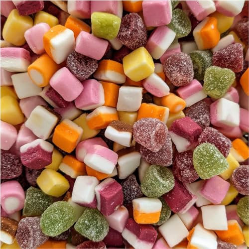 Dolly Mixtures Sweets - 500 Gram Bulk Bag - 500g - Assorted Sweet Pick and Mix for Parties, Gifts, and Sharing.