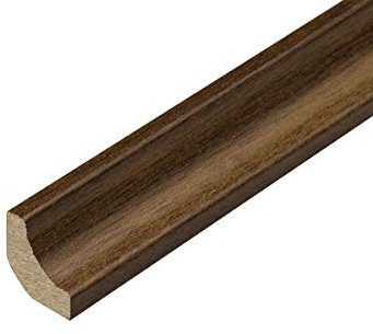 Scotia Beading Edging for Laminate & Wood Flooring 1.15m x 10 Lengths Walnut Effect