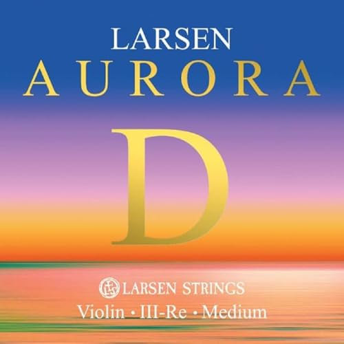 LARSEN STRINGS Aurora Corde per violino D Alluminio 4/4 Medio
