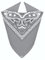 Van Der Rich ® - Bandanas aus 100% Baumwolle Kopftuch für Herren Damen (Hellgrau, One Size)