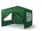KG KITGARDEN - Carpa Plegable 3x3m con Paredes para Jardín, Incluye Piquetas, Verde/Blanco