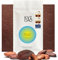 Kaicao Chocolat Noir 75% Cacao - Origine Kokoa Kamili, Tanzanie - Sucré aux Dattes – Chocolat sans Sucre Raffiné - Sans Lactose, Sans Gluten, Vegan - Cacao d'Origine Unique - 2 x 70 g