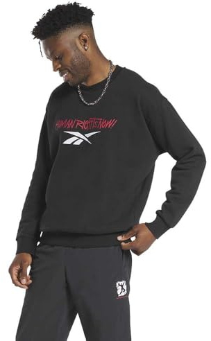Reebok Classics Human Rights Now! Fitted Sweatshirt S