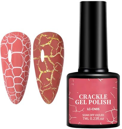 Tiajingzi Crackle Nagellack – Hochpigment-Crackle-Nagellack | Versammlungsbedarf, Mädchen-Maniküre-Zubehör für Abschlussball, Dating, Versammlungen, Zuhause