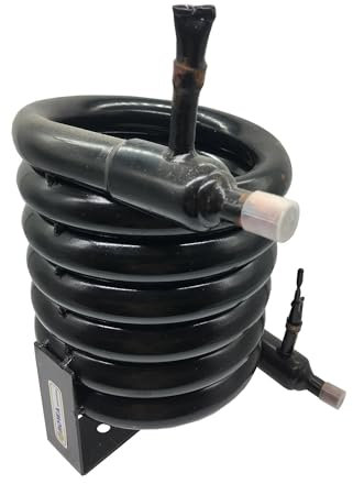 YQVEOT Échangeur de Chaleur Le Condenseur De 1,5 du Chauffe-Eau À Pompe À Chaleur Convient Également Aux Congélateurs Ou Climatiseurs Basse Température 1/3 R404a Ou R290.
