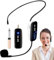 Pzuryhg Wireless Microphone Headset 2-in-1 Handheld and Headset with 165ft Range, 8-Hour Battery Life, 1/8 Inch Plug Compatible with Karaoke Speakers PA Systems Teaching Fitness Presentations