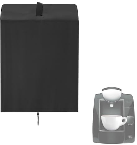 Hohong Customized Size Coffee Machine Dust Cover, 500D Heavy Duty Waterproof Coffee Maker Machine Cloth, Kitchen Stand Mixer Dust Cover with Drawstring