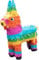 Goodtimes Pinata Esel Bunt 55cm hoch Partyspiel Zum Befüllen mit Süßigkeiten und zerschlagen Als Geschenkidee für Geburtstag Hochzeit JGA