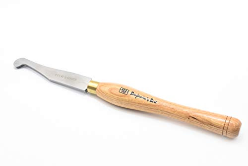 PSI Woodworking LX170 1,9 cm Haken-Nasenschaber M2 HSS Holzdrehmeißel