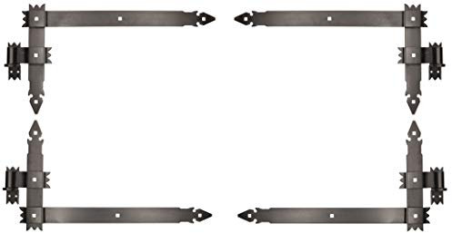 KOTARBAU® Lot de 4 bandes d'angle forgées 600 x 300 mm