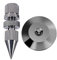 ANCLLO 4 pz cromato altoparlante Spike antiurto regolabile Isolamento piedi Stand cono Pad per giradischi amplificatore CD DAC registratore
