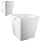 #11 4 x Ordnungsbox - 30 cm hoch - weiß - 30 x 30 cm - Ordnungskorb - Regalorganizer Wandregal