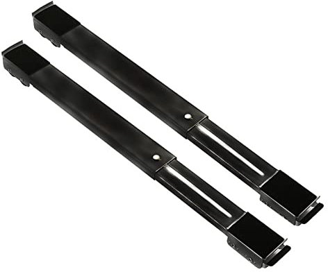 HXFAFA 2 Piezas Soporte Secadora sobre Lavadora, Carga Máxima 300 kg Multi-Funcional, Base Móvil de Lavadora, para Neveras Antivibracion Estante