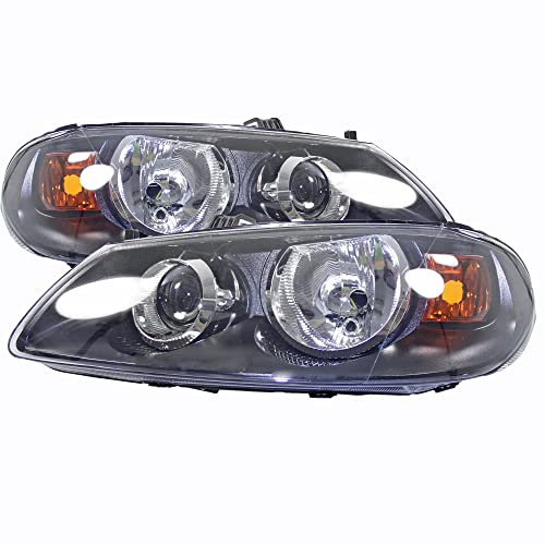 ATEC Germany 2x Hauptscheinwerfer vorne links + rechts H7 Frontscheinwerfer ohne Stellmotor, Kompatibel mit NISSAN ALMERA II (N16), ALMERA II Hatchback (N16)