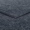 Livelynine 32 Dalles de Moquette 30x30CM Lavable Dalle Moquette Sol pour Maison Bureau Résistant Moquette Autocollante Commercial Antidérapantes Carrés de Tapis Gris Foncé Revêtement de Sol Intérieur