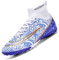 Botas de fútbol para Hombre Spikes High Top Football Shoes Outdoor Athletic Competition Training Shoes Indoor Football Shoes Boys Professional Kicks Athletic Sports Shoes