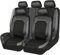 DHONDT Autositzbezüge Set Für Peugeot 207 CC Coupe Cabrio 2007-2014 2015, Sitzbezügesets Autositzbezüge Set Für 5 Sitzer, Autositzzubehör,D