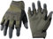 HANDLANDY Fingerlose Arbeitshandschuhe für Herren, Halbfinger-Arbeitshandschuh, rutschfest, stoßdämpfend, atmungsaktiv, Uwrist TPR, Anti-Kollisions-Handschuhe Armeegrün L