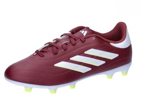 adidas Copa Pure 2 League Fg J Firm Ground Football Boots Red/White/Yellow 2 UK Child