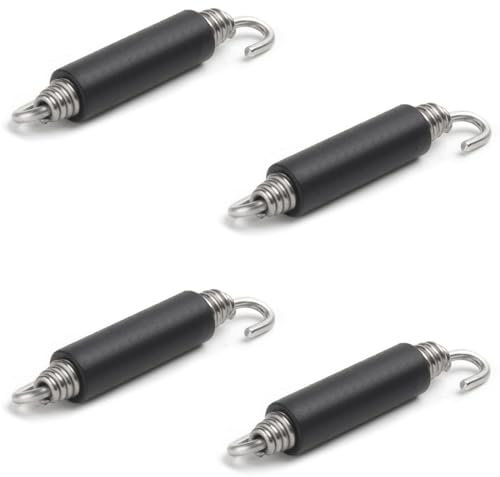 WBZOWRB Lot de 4 Ressorts de Pot d’échappement Support de Fixation d'échappement Moto Ressort echappement moto pour Moto en Acier Inoxydable