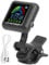 Guitar Tuner Clip on, Guitar Tuner, Micro Headstock Tuner for Acoustic Guitar, Electric Guitar, Bass Guitar, Mandolin, Banjo (black)