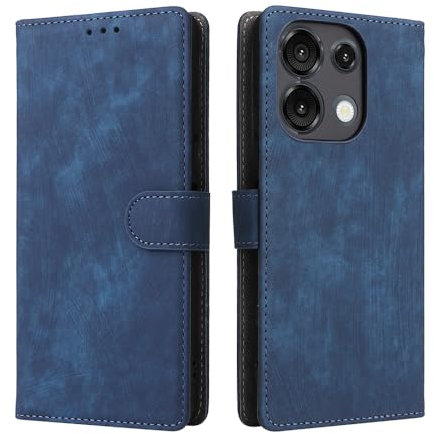 Étui Compatible avec Umidigi G9 5G, Coque Protection Résistante, Blocage RFID Etui en Cuir Magnétique à Rabat Case Cover