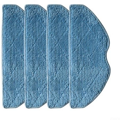 Lot de 4 chiffons lavables pour aspirateur Tapo RVA300 RV10 RV10 Plus RV30 RV30 Plus